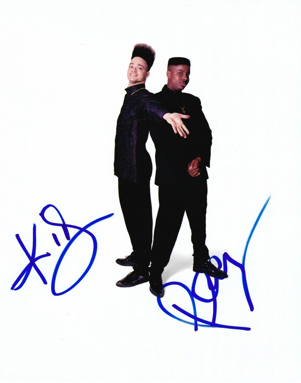 Kid 'N Play REAL hand SIGNED Photo Poster painting #2 COA Autographed by Both Reid Martin