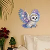 Diamond Painting Acrylic Owl Diamond Painting Hanging Pendant Art Decors