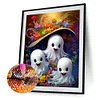 40x50cm halloween fant&ocirc;me 5d bricolage plein per&ccedil;age rond diamant peinture kit d&eacute;coration int&eacute;rieure