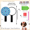 DIY Diamond Painting Mirror Kit for Adults Kids Beginners (Mandala)