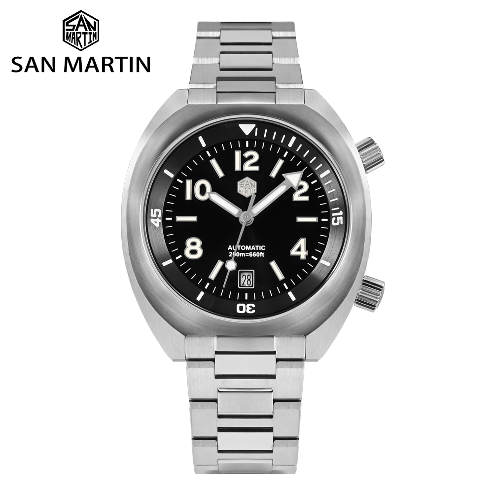 San Martin Bidirectional Turn Chapter Ring Dive Watch SN0066G San Martin Watch san martin watchSan Martin Watch