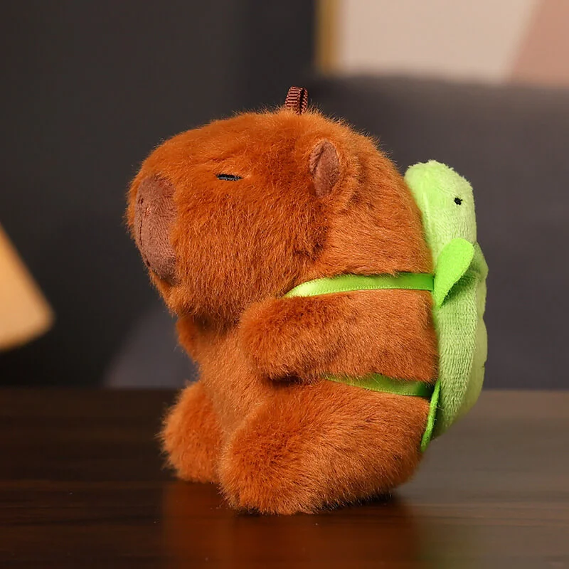 Mewaii® Cuteee Family Capybara Pendant Plush Toy Doll Bag Pendant Keychain