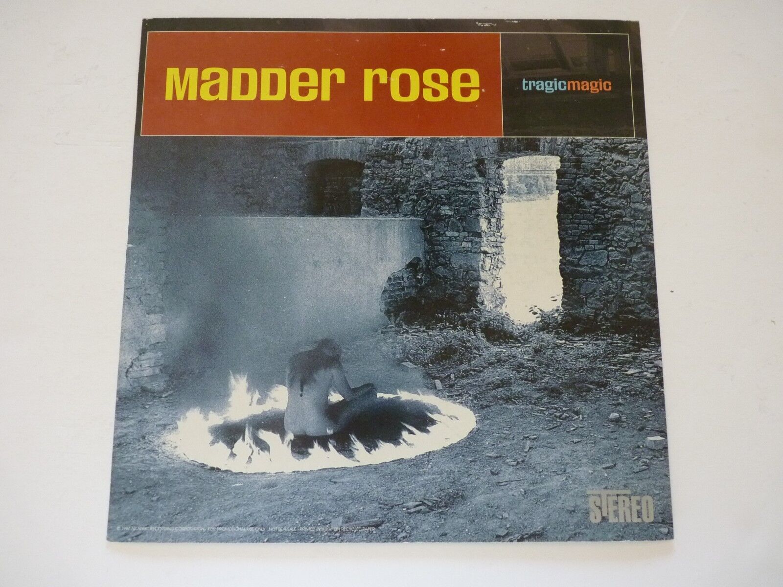 Madder Rose Tragic Magic LP Record Photo Poster painting Flat 12x12 Poster