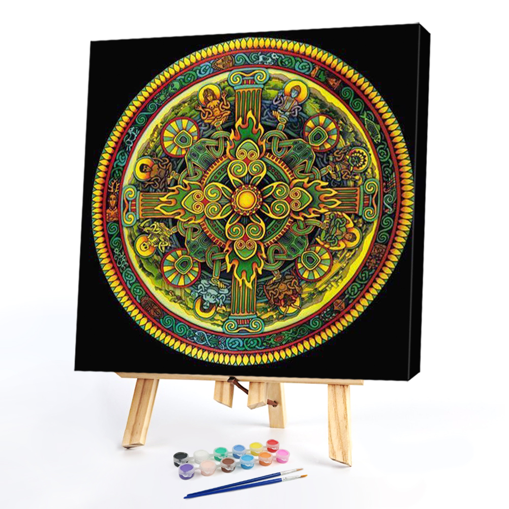 

40*40CM - Paint By Numbers - Mandala, 501 Original