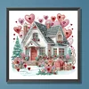 Heart House - Crystal Rhinestone Diamond Painting
