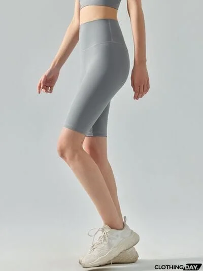 High Waist Active Shorts