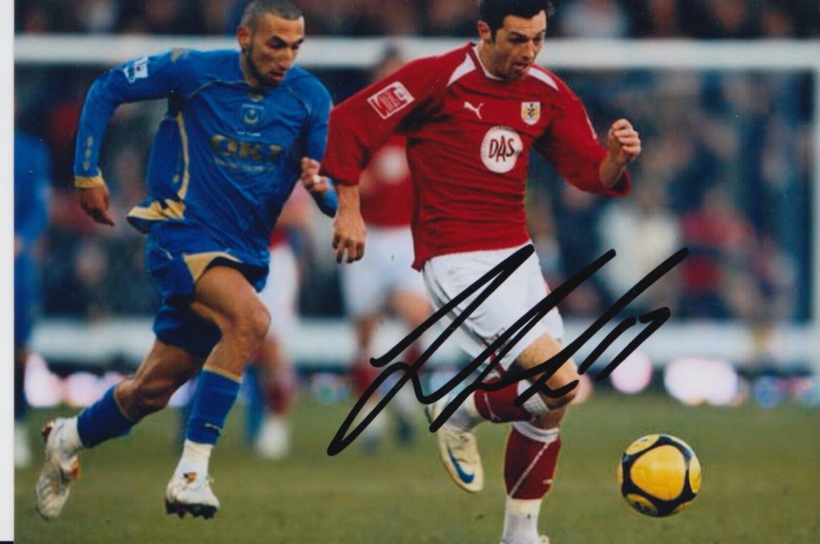 IVAN SPROULE HAND SIGNED 6X4 Photo Poster painting - FOOTBALL AUTOGRAPH - BRISTOL CITY 1.