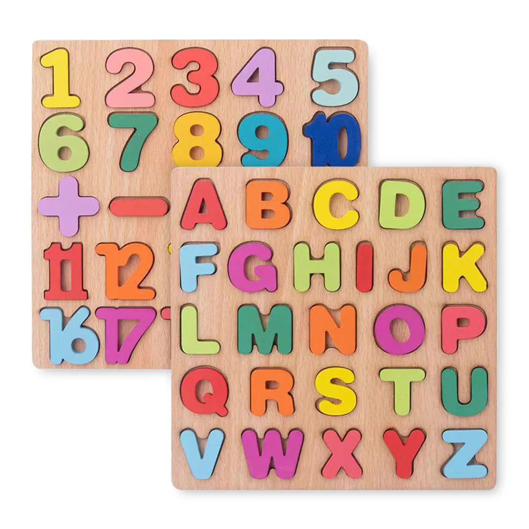 Colorful Alphabet Puzzle