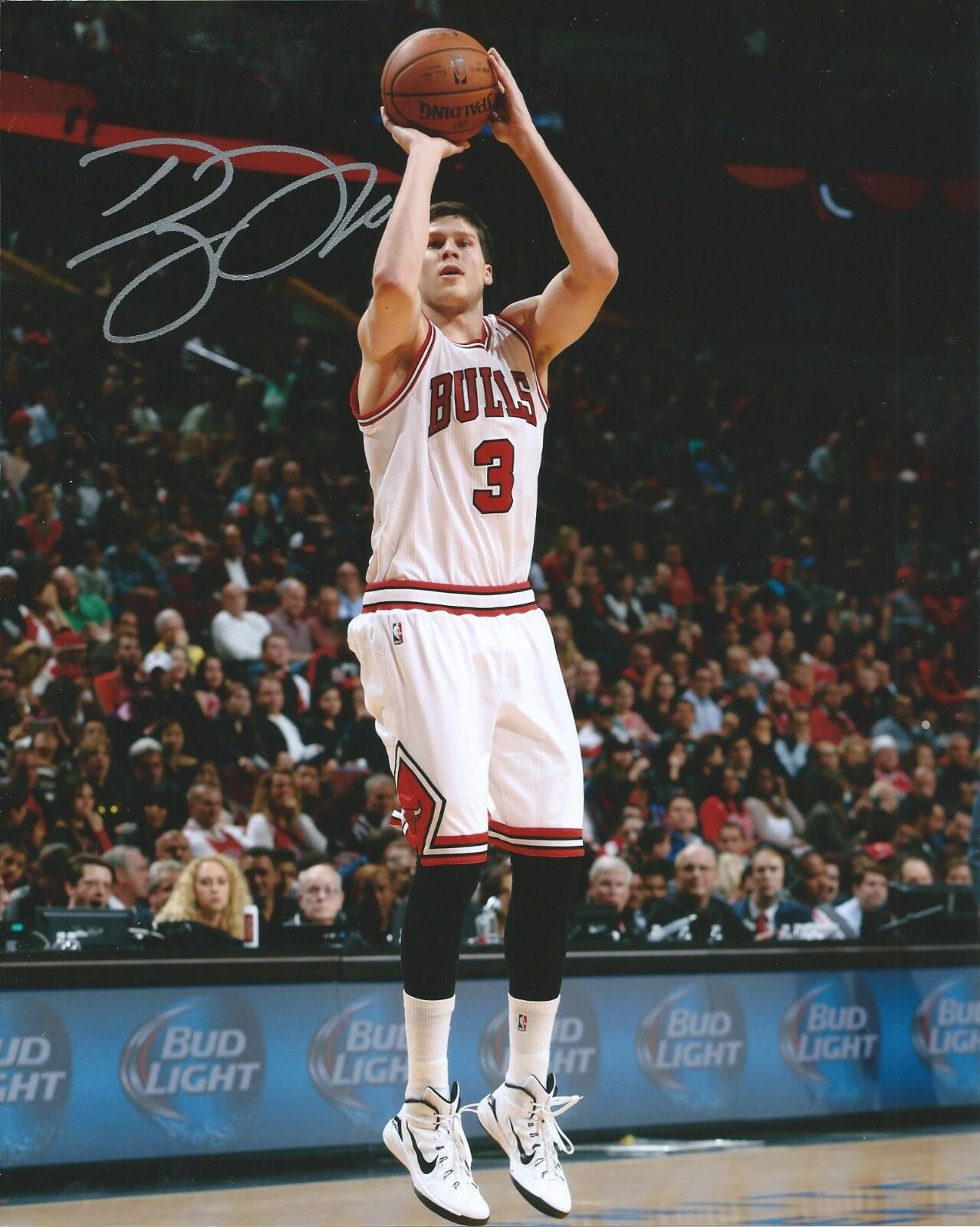 DOUG MCDERMOTT signed autographed CHICAGO BULLS 8x10 Photo Poster painting w/COA PROOF #3