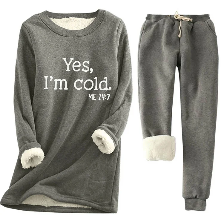Yes I'm Cold bottoming shirt thick plus size fleece sweater slim fit warm suit socialshop