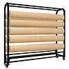 [US Local Warehouse] Fabric Roll Storage Rack Vinyl Roll Holder for Curtain/Wallpaper/Tablecloth