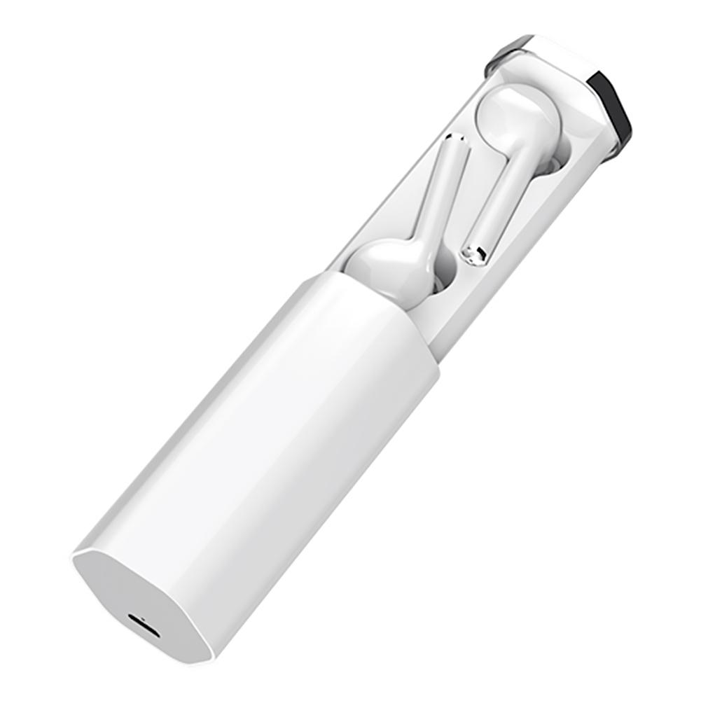 

TW50 TWS Touch Bluetooth-compatible 5.0 Earphone Wireless Sports Headset w/Mic (White), 501 Original