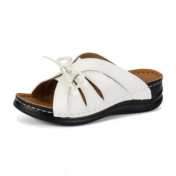 OMG!! 🔥Last Day 60% OFF-Sport Wedge Bowknot Sandal With High Arch Support