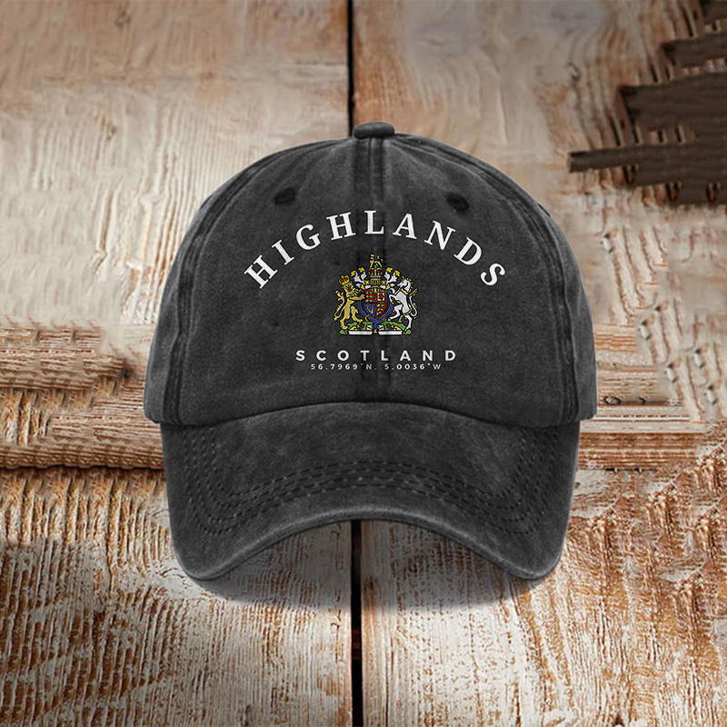 Comstylish The Scottish Highlands Print Casual Unisex Hat