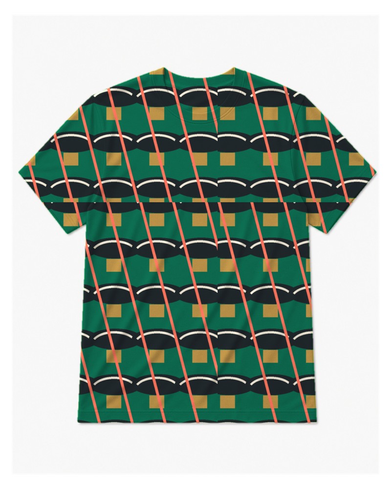 Big & Tall Tropical Alloy Digital Print T-Shirt and Shorts Set