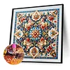 (40*40cm)Flower Mandala - Full Round Drill Diamond Painting