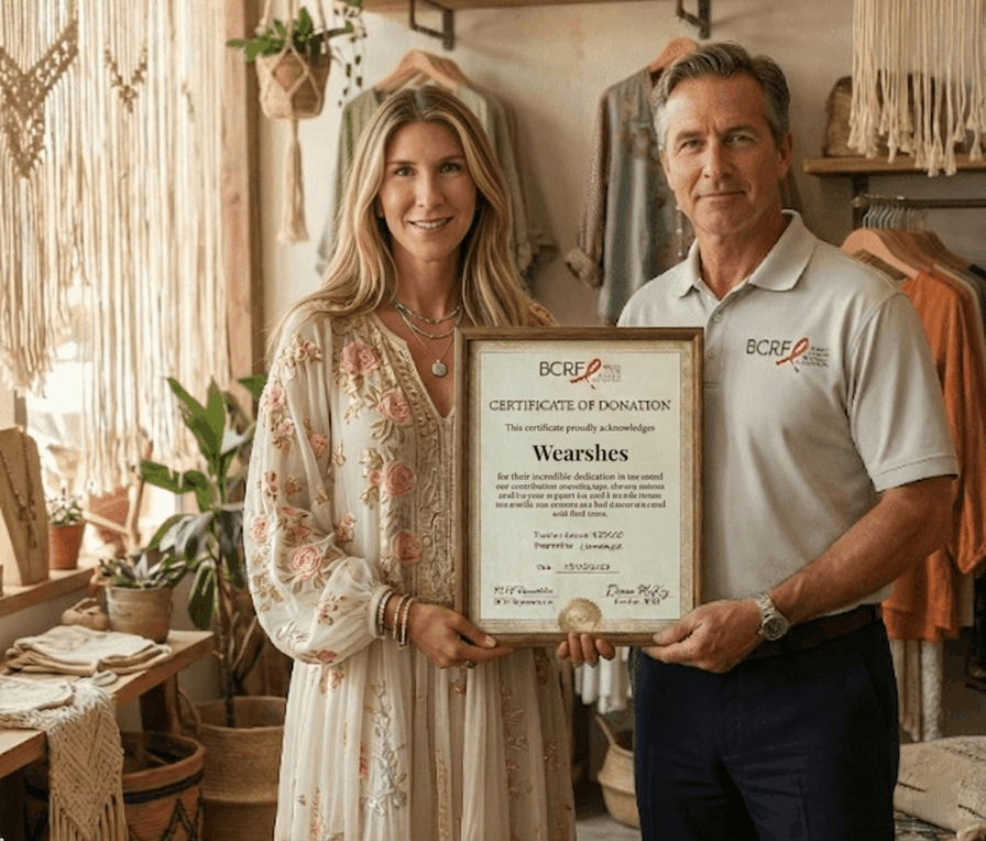 Wearshes Breast Cancer Charity Campaign (Red Ribbon)