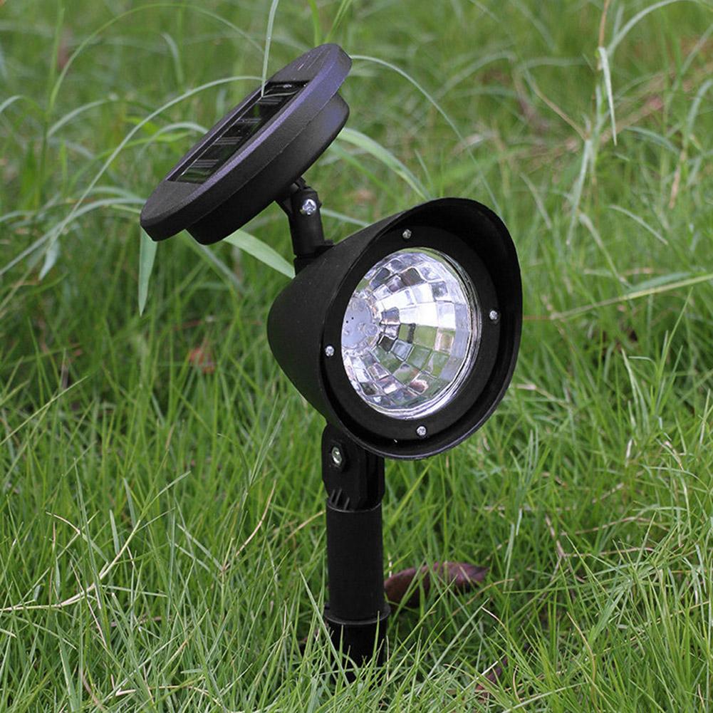 

2Pcs 4Led Solar Power Spot Lights Outdoor Landscape Garden Lawn Path Lamps, 501 Original