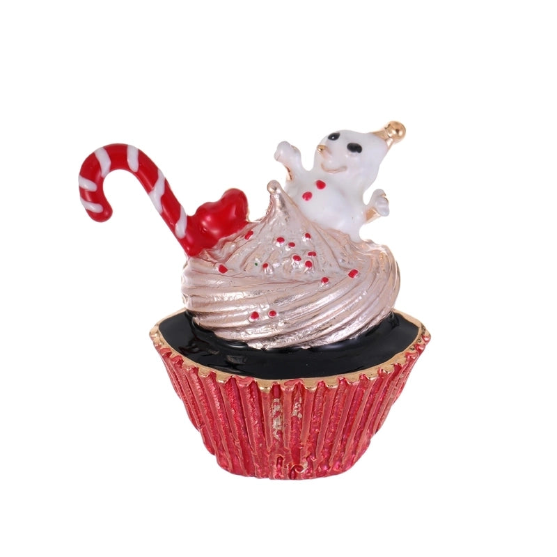 Elegant Cute Ice Cream Pumpkin Witches Knot Alloy Women’s Brooches