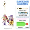 1Pc DIY Diamond Painting Lettter Keychain