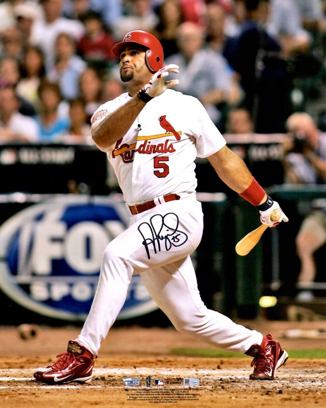 Albert Pujols St. Louis Cardinals MLB Autographed Signed 8x10 Photo Poster painting REPRINT