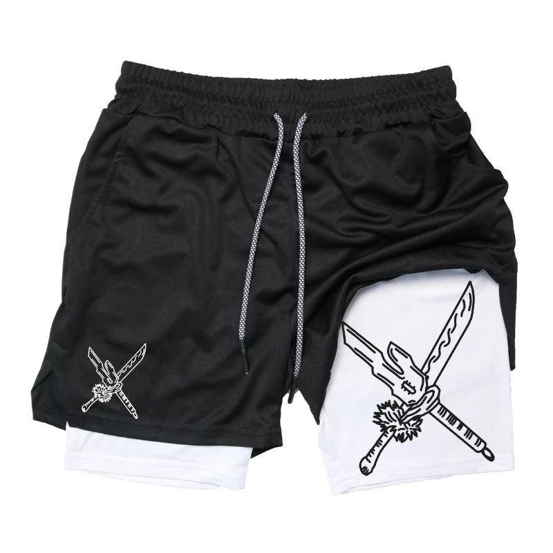 Double Sword Gym Shorts