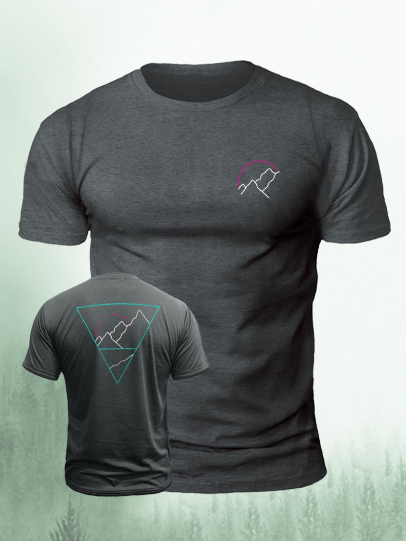 Men's Triangle Mountain Short-Sleeved Shirt