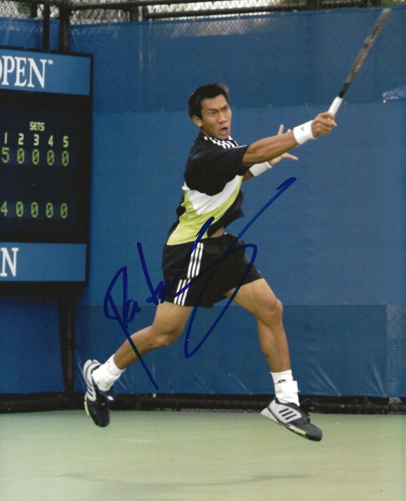 Paradorn Srichaphan Thailand signed Tennis 8x10 Photo Poster painting autographed 2