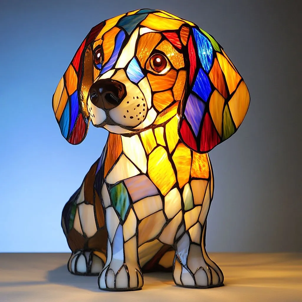 Schnauzer Lamp