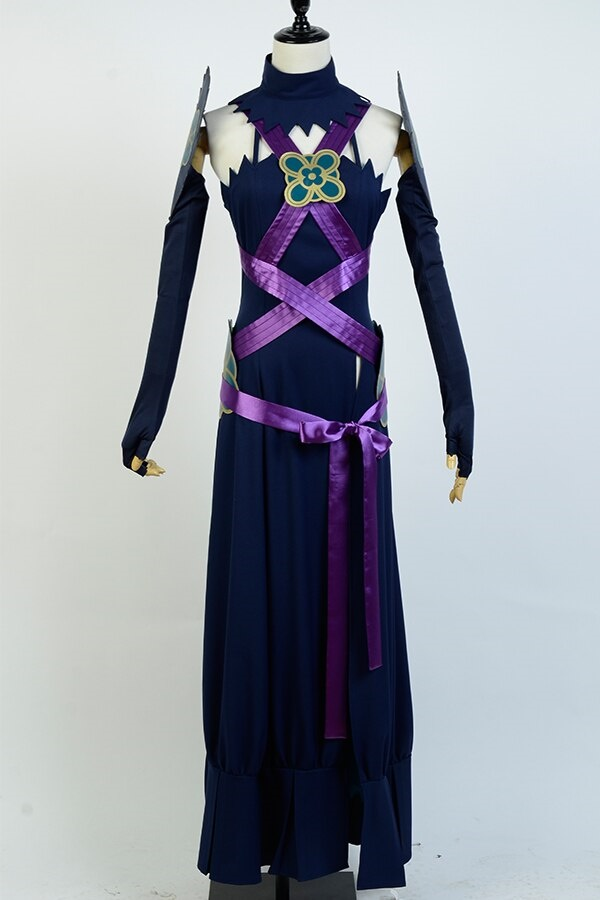 Fire Emblem If Fates Aqua Conquest Diva Night Dress Cosplay Costume