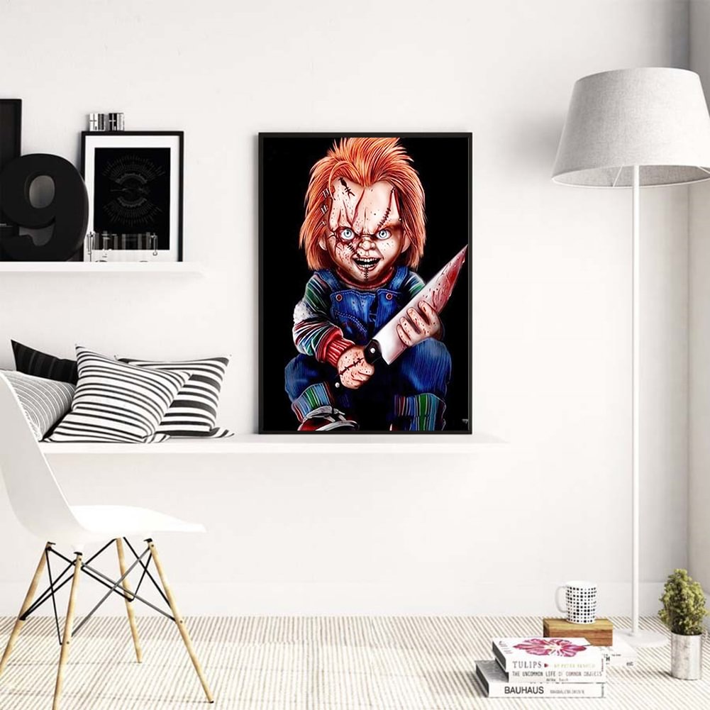 Chucky Doll - Full Round Diamond Painting