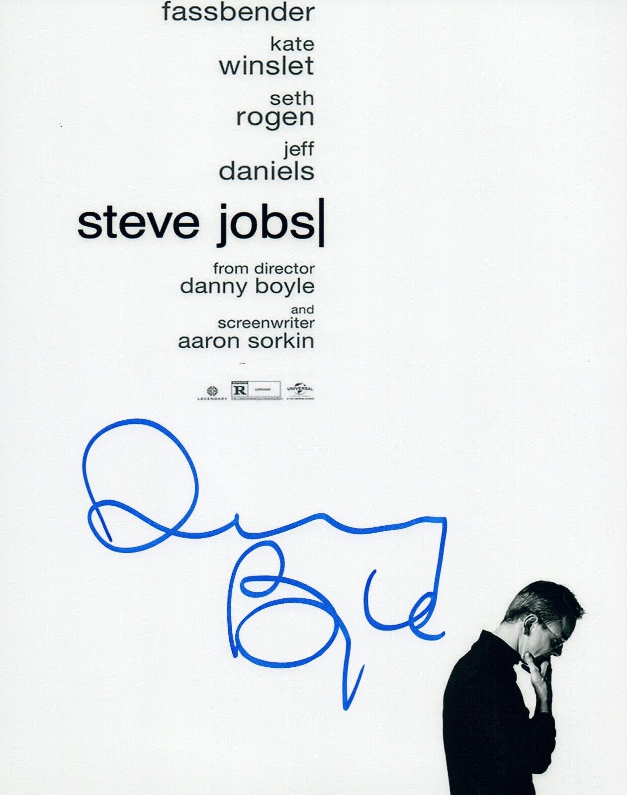 Danny Boyle Signed Autographed 8x10 Photo Poster painting Film Director STEVE JOBS COA VD