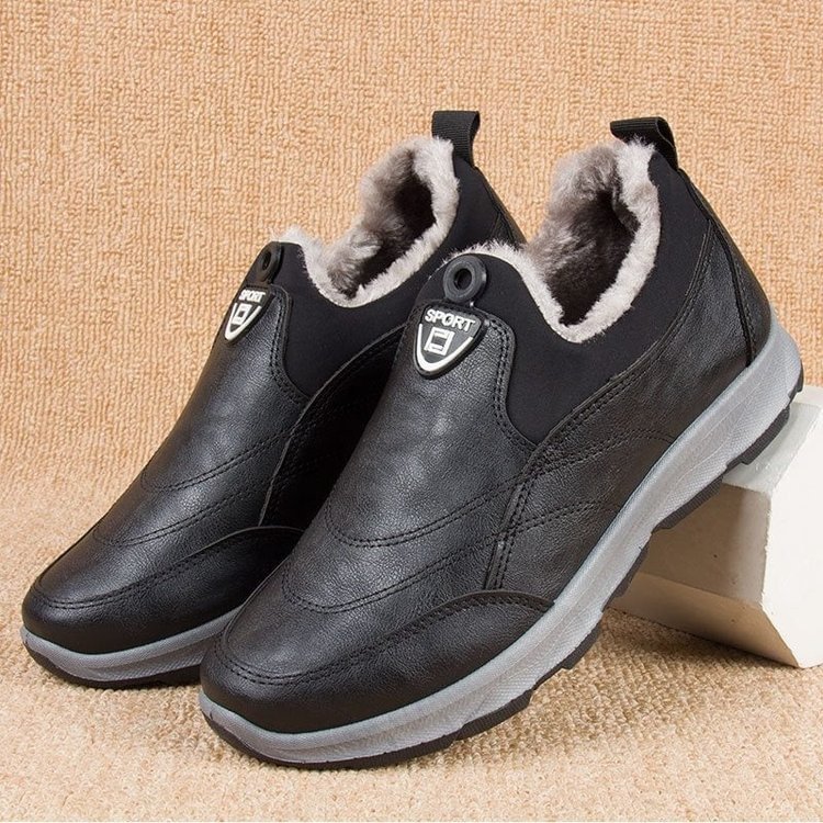 🎉Early New Year 40% OFF Sale -Winter Waterproof Leather Boots(Buy 2 Get Free Shipping)