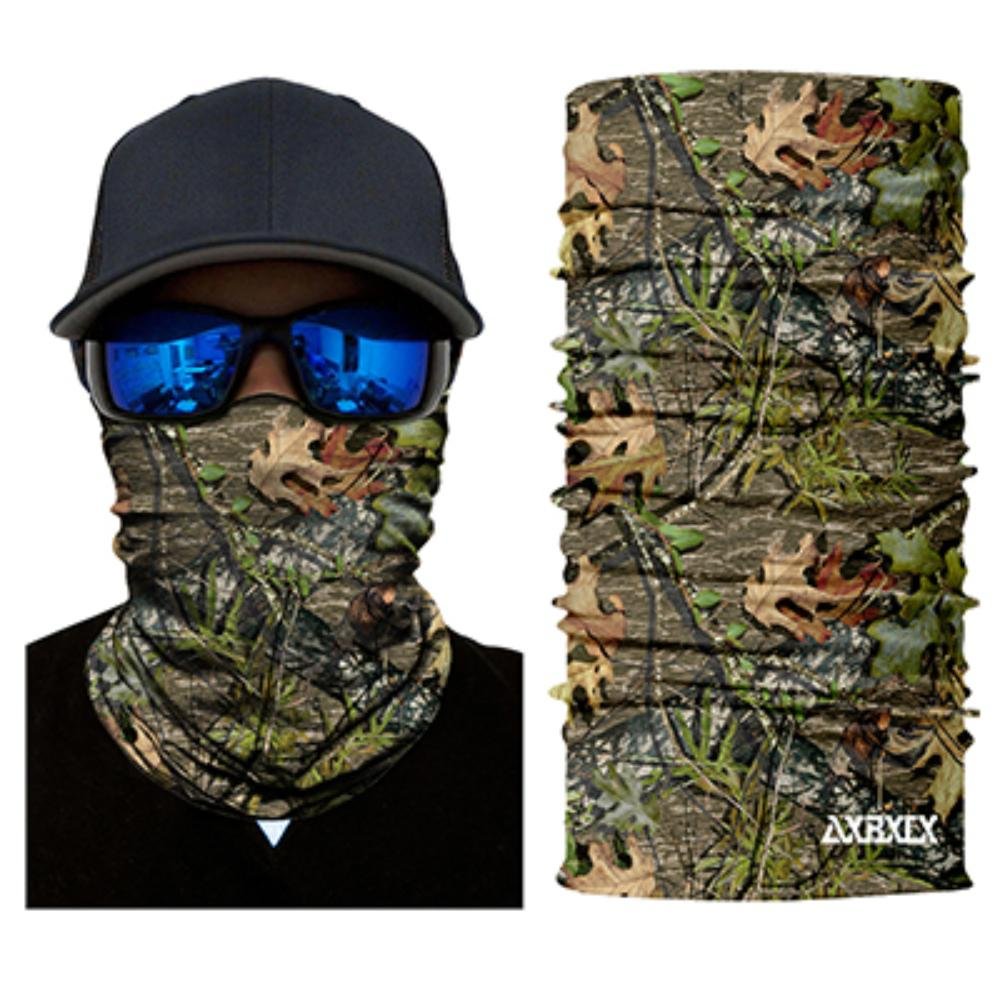 Stretchable and Seamless Camouflage Print Face Shield Neck Gaiter