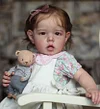 20" Gloria Classic Realistic Reborn Baby Girl Doll - RBBI-Myrebornbabydoll&reg; Myrebornbabydoll&reg;