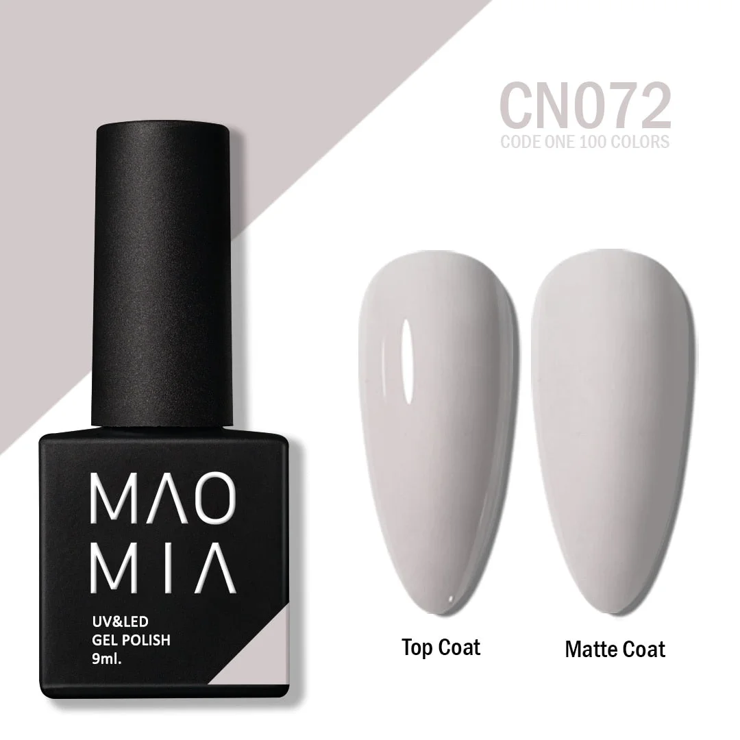 MAOMIA CODE ONE Gel Polish 100 Colors Soak Off UV/LED 9ML Professional Salon Nail Paint Semi Permanent Manicure