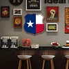 Texas - Shield Metal Tin Signs(12*12Inch)