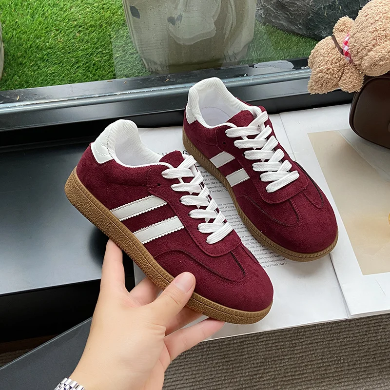 Breakj Breakj Casual Frosted Shoes Spring And Autumn Women's New Sports Retro Single Shoes Student Board Shoes Training Shoes Women's Shoes
