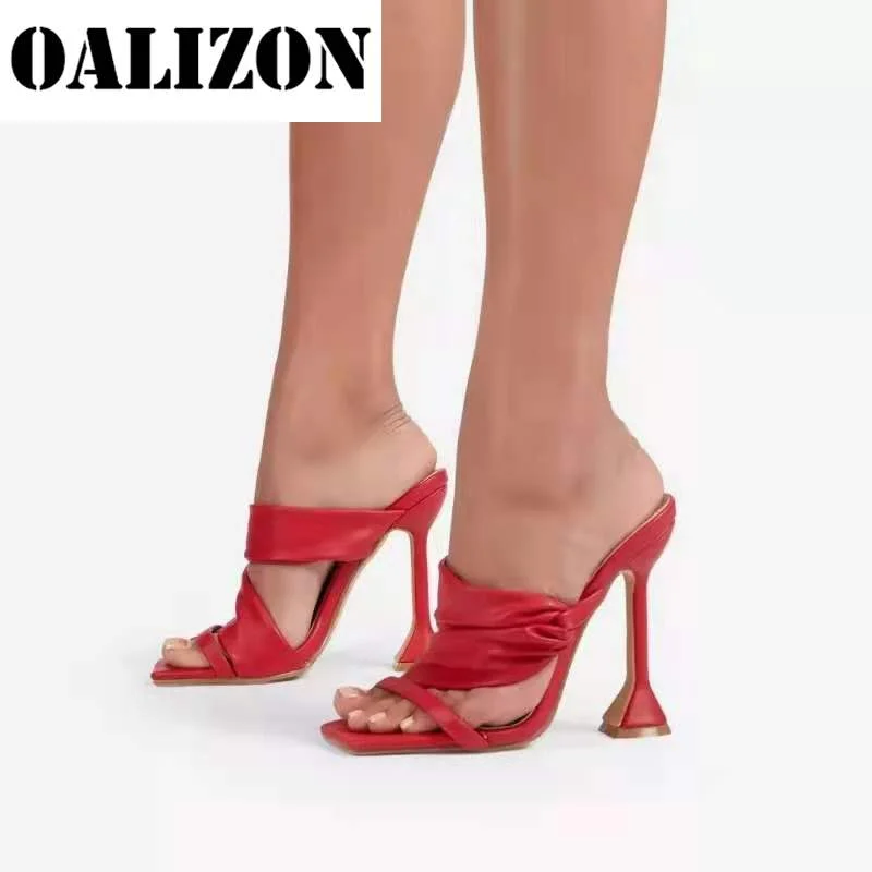 Lady Fashion Style Women Summer Flip Flops Pumps Stilettos High Heels Sandal Slippers Shoes Woman Female Open Toe Slippers Shoes