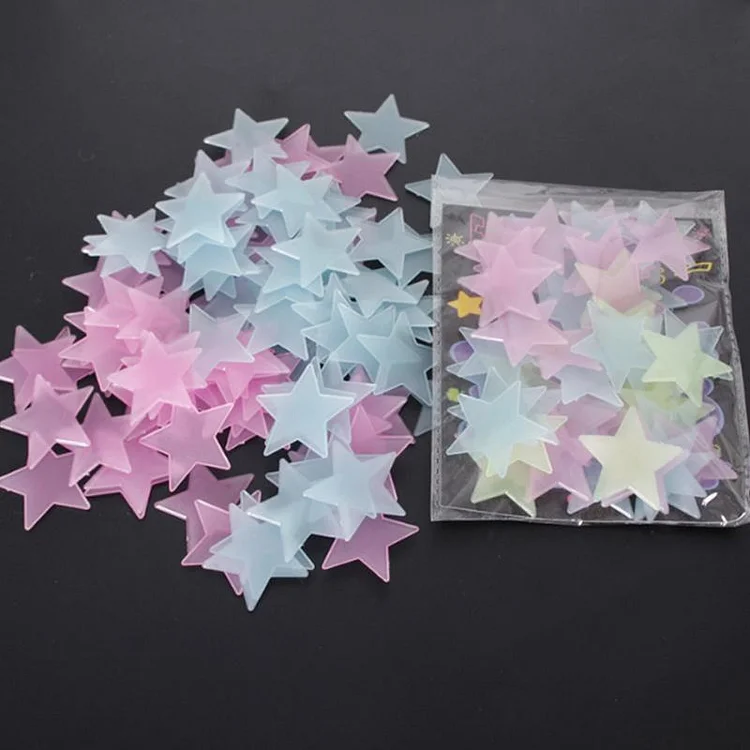 3D Glowing Stars and Moon Stickers | 168DEAL