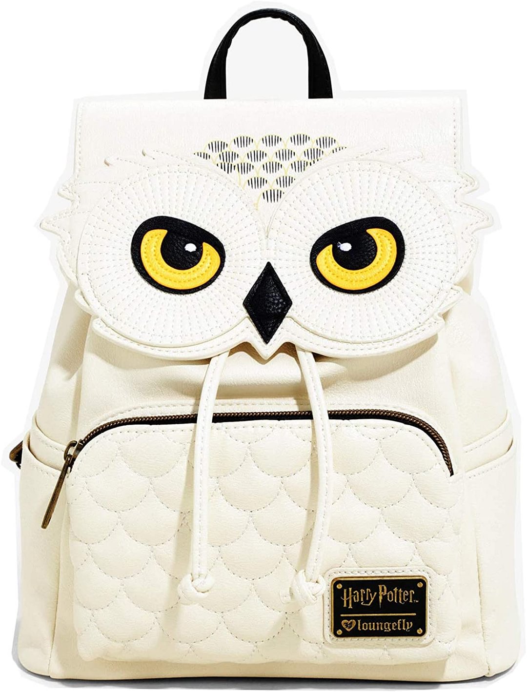 Potter Hedwig the Owl Mini Backpack (One Size Beige)