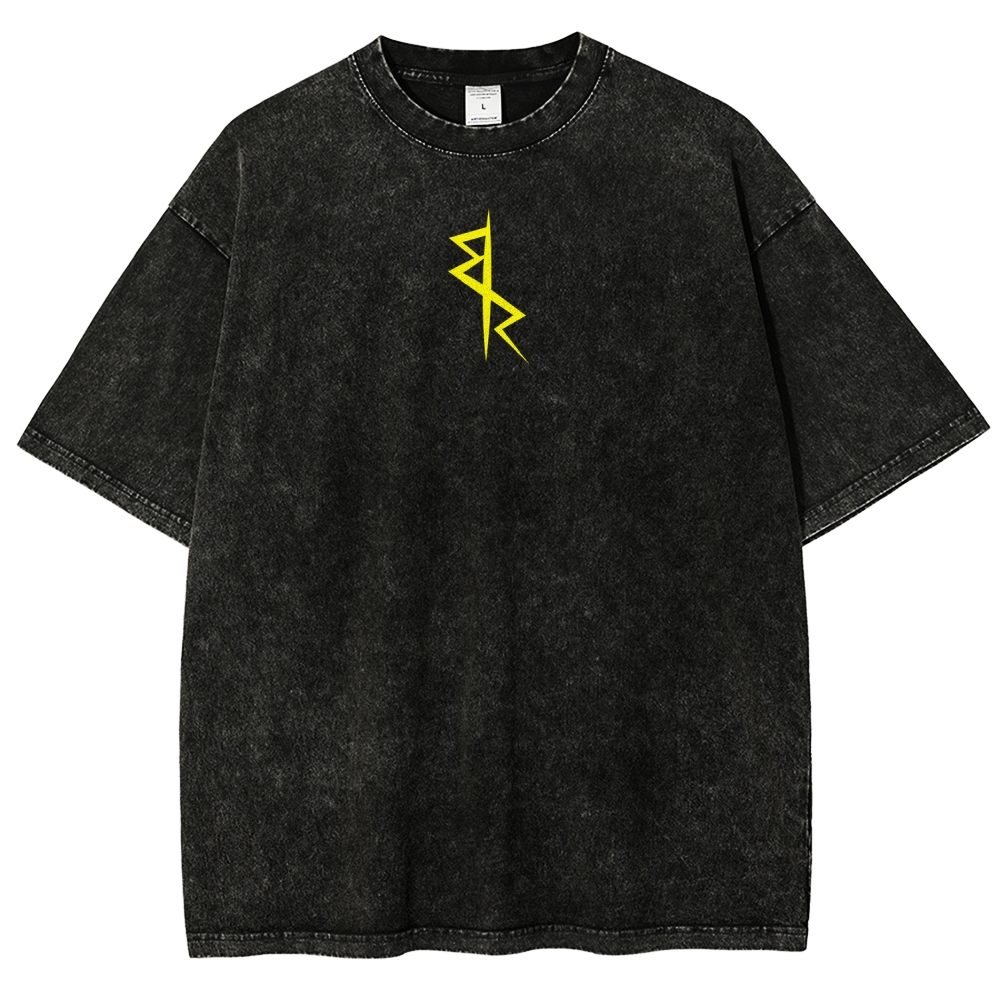 Cyberpunk Unisex Fit Washed T-Shirt 25 8 14576
