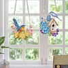 2Pcs Blumen und Vögel - 5d DIY Handwerk Anhänger