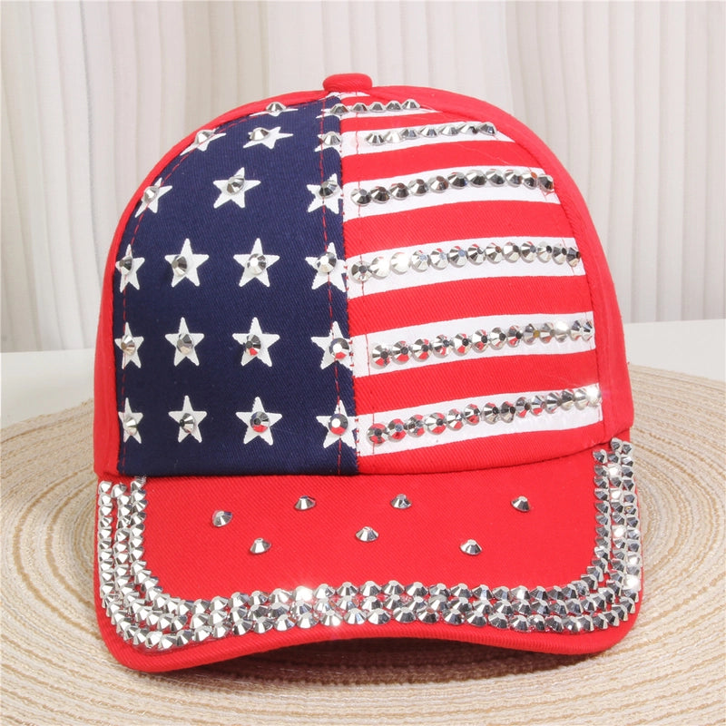 Unisex Streetwear Pentagram Letter Butterfly Curved Eaves Baseball Cap