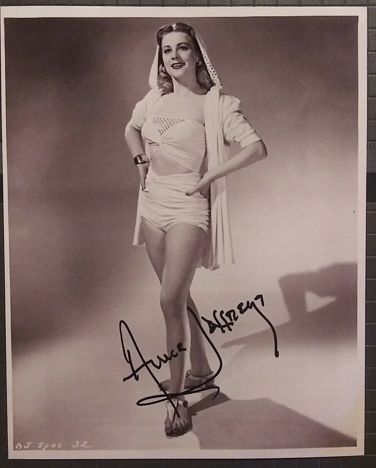 Anne Jeffreys signed 8x10