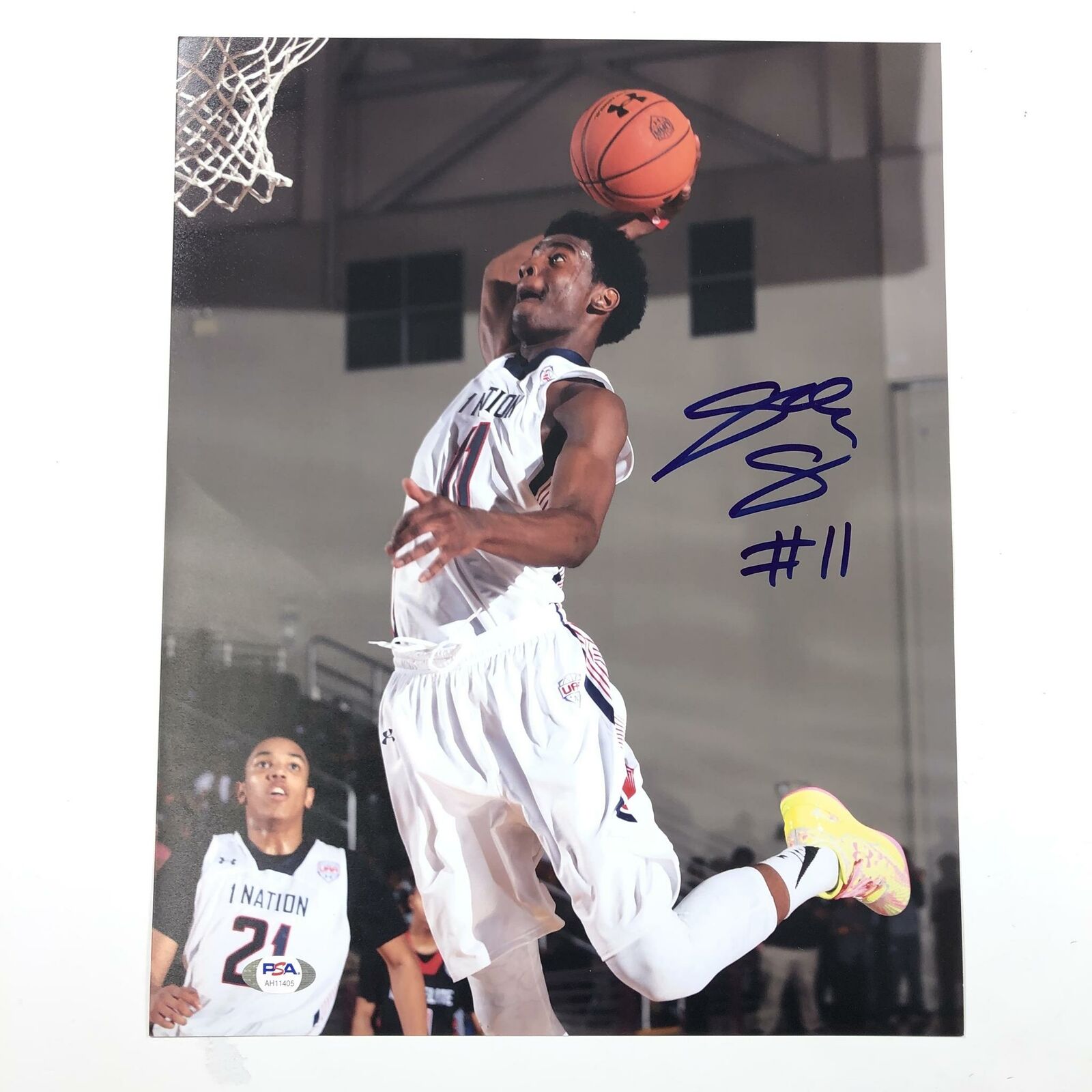 Josh Jackson signed 11x14 Photo Poster painting PSA/DNA Memphis Grizzlies Suns Autographed