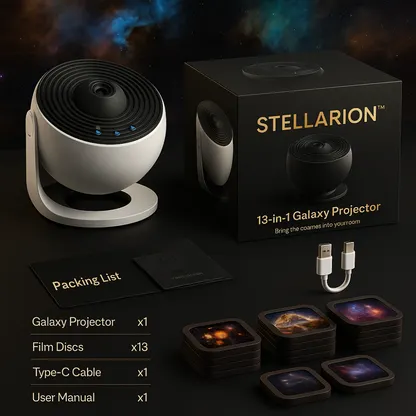Nebu Orb- A universe, reimagined for your home | 13-in-1 Galaxy Projector