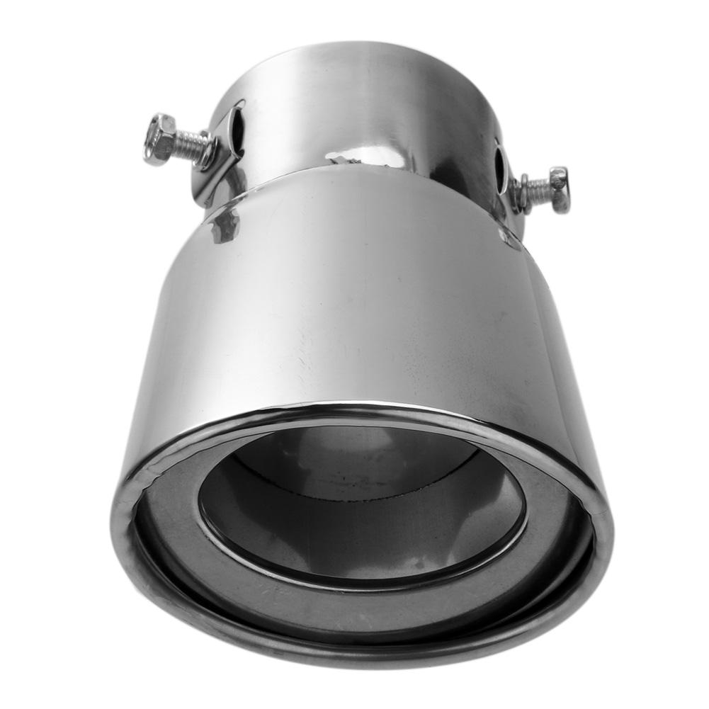 

Stainless Steel Car Tail End Pipe Exhaust Muffler Tip for 1.5-2.2L Cars, 501 Original