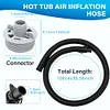 P6931 Hot Tub Air Inflation Hose Replacement Massage Bath Tub Air Inflation Pipe