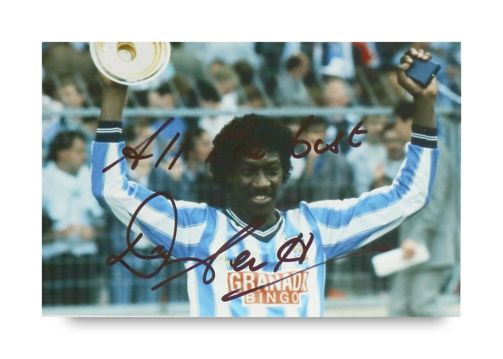 Dave Bennett Signed 6x4 Photo Poster painting Coventry City Sheffield Wednesday Autograph + COA